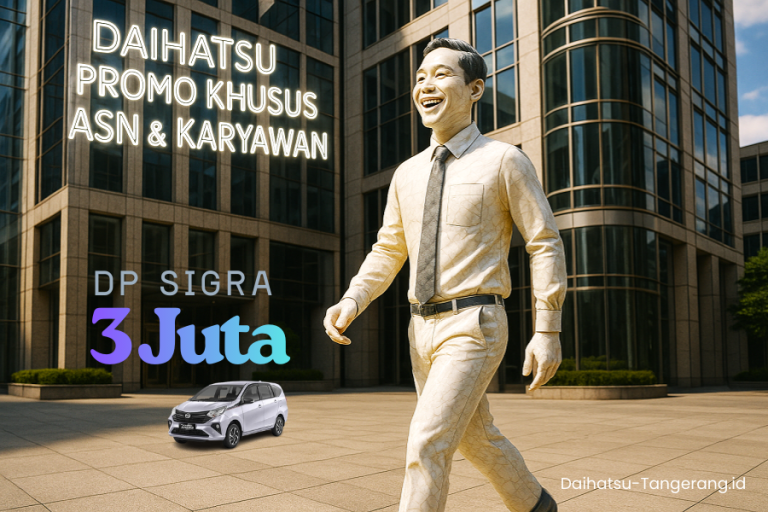 Promo Khusus ASN dan Karyawan! DP Daihatsu Ayla DP 5 Juta Angsuran 3,1 Juta