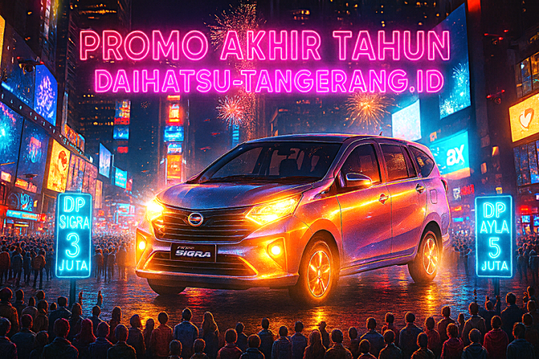 Promo Akhir Tahun Daihatsu 2025! Sigra DP 3 Juta, Sisa Kuota Terakhir Sebelum 31 Desember!