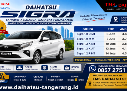 Promo Sigra Cicilan 3 Juta - Bulan Juni 2026 - Daihatsu-Tangerang-Id
